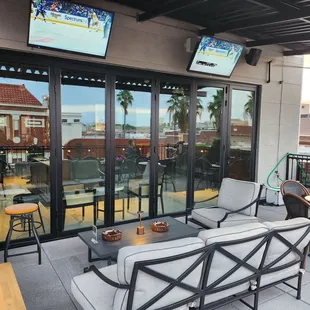 Outside balcony with amazing views