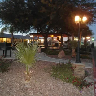 nice area to enjoy the fresh air.