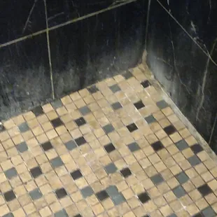 Soap scum shower