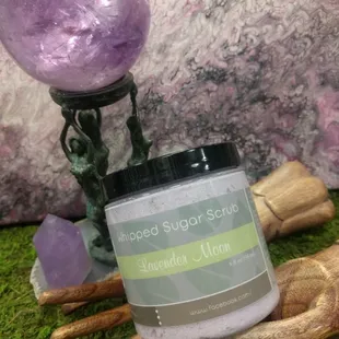 Crystals and body butter