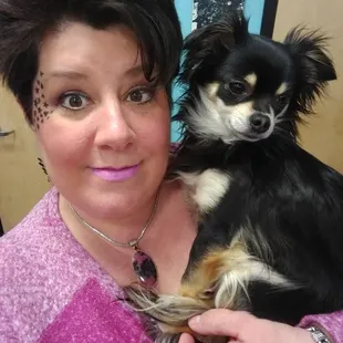 Sterling and I are always here to greet you.