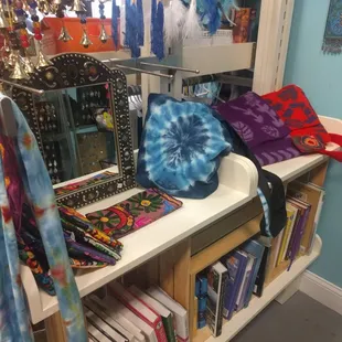 Chimes, books, handbags and totes