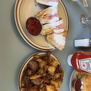 Monte Cristo and American Fries