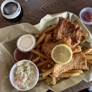 seafood, food, fish and chips, fish