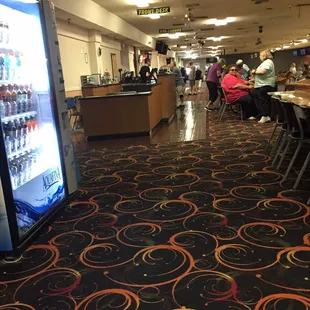 Front desk looks more like a temporary office space. Not-so-welcoming.