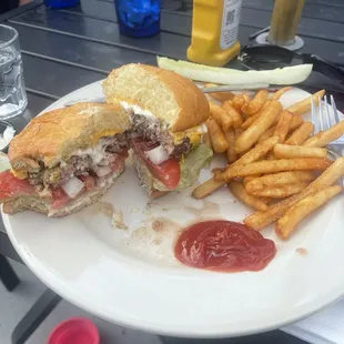 Build your own burger was delicious