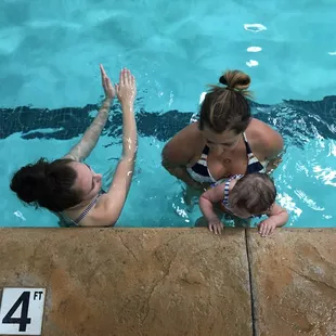 Ruby learning to swim :)