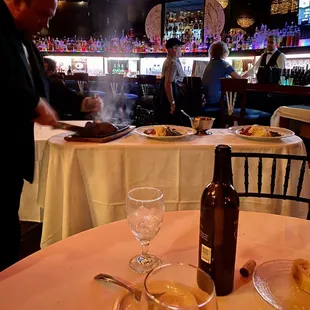 Chateaubriand for two. This is always the best!!