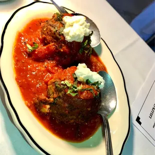 Meatballs Marinara