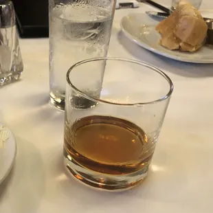 A delectable serving of Garrison Brothers single barrel bourbon, but not nearly as generous a pour as 6 year ago!