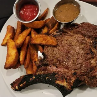 Bone in 20 oz ribeye