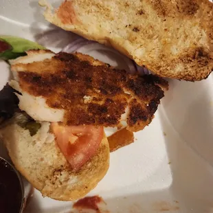 Red Snapper Sandwich