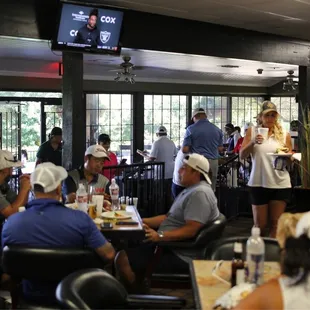 Cafe attached to the pro shop.