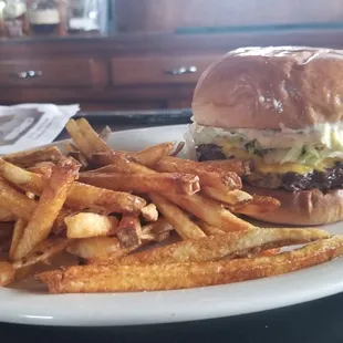 Little Fella with fries.