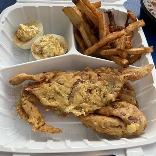 Deep Fried Soft Shells