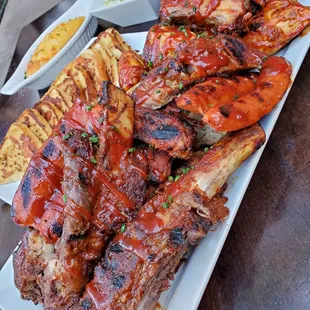 Sampler platter