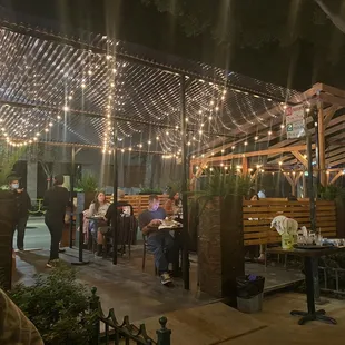 New outdoor space