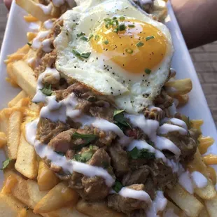 Chile verde fries