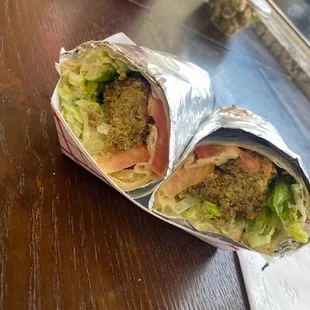 Falafel wrap