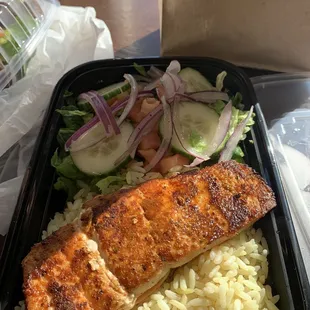 Salmon Rice Bowl