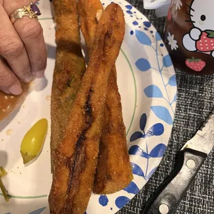 Zucchini Strips