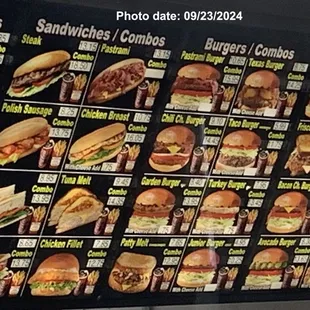 menu 9/23/2024