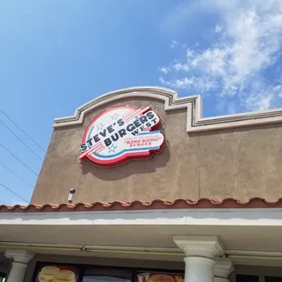 the front of the restaurant