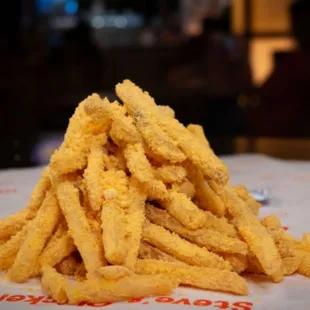Snow cheese powder French fries
