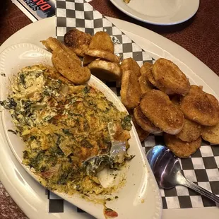 Spinach Artichoke Dip, delicious!