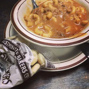 Cheeseburger soup
