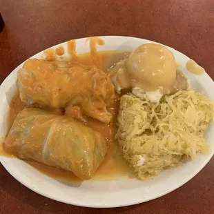 Stuffed Cabbage! Excellent!