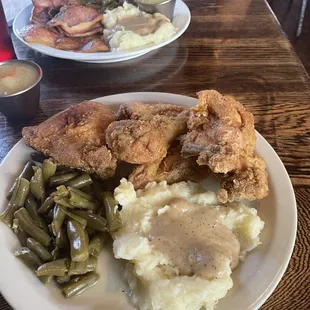Five piece fried chicken