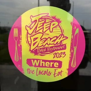 Front door about Jeep Beach 2023
