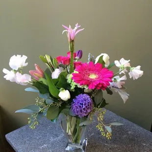 Spring mixed flowers