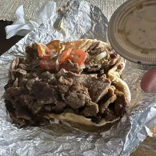 Extra sauce for $1. Worth it