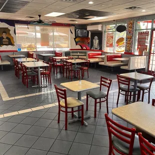 sushi and sashimi, interior