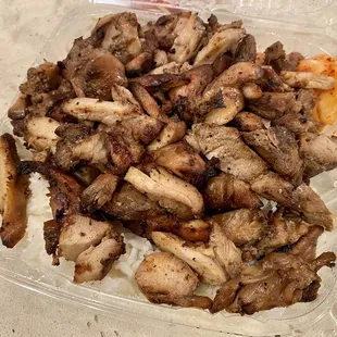 Barbecue Chicken Plate