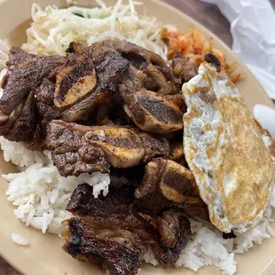 4. Barbecue Short Rib with Egg