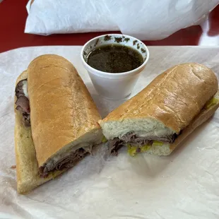 Italian Beef Sandwich