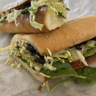 Veggie sub - so many options!