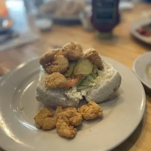 The shrimp po boy