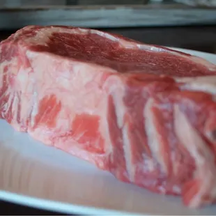 2 1/2" thick Ribeye.
