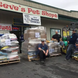 These are all the donations headed out to fire victims .