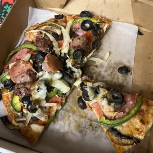 Mini combination pizza