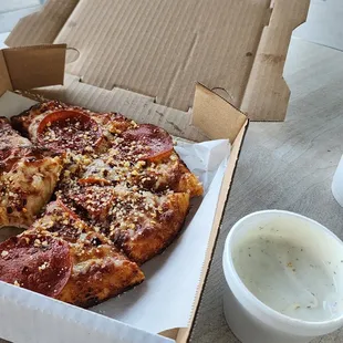 Mini 6 piece pepperoni