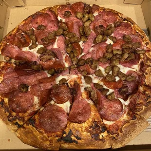 All-Meat Pizza