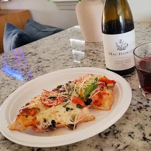 Pizza delivered! So fresh &amp; delicious.