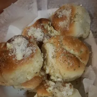 Huge garlic rolls