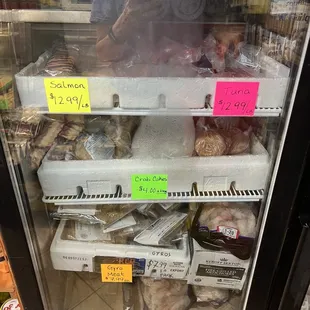 Frozen seafood - affordable!