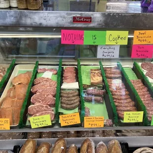 Butcher shop!